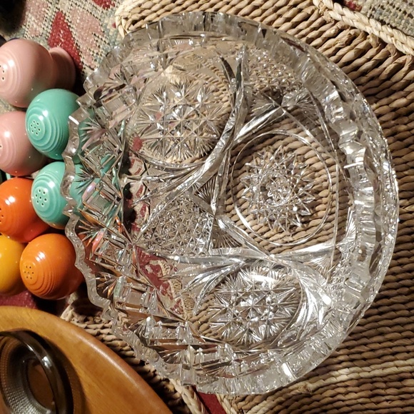 💥SOLD💥Large Antique Lead Crystal Bowl - Picture 3 of 14